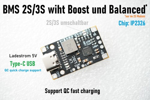 Bms charger protection - 2s, 3s