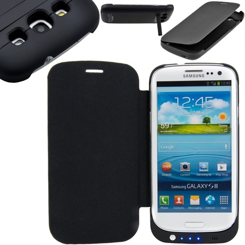 3200 mah akku power - flip, case