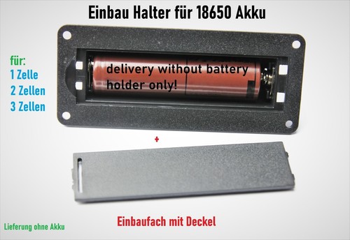 18650 akkuhalter gehäuse - 18650,