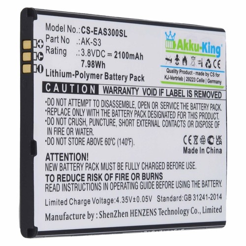 Akku ion für emporia - 3.8v,