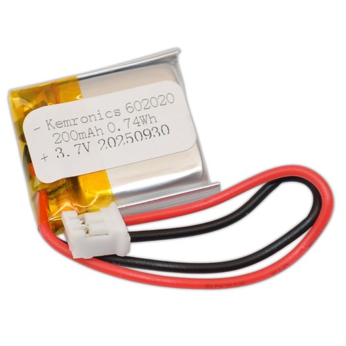 Lipo akku 200mah ph2 0 - 1s, 3,7v